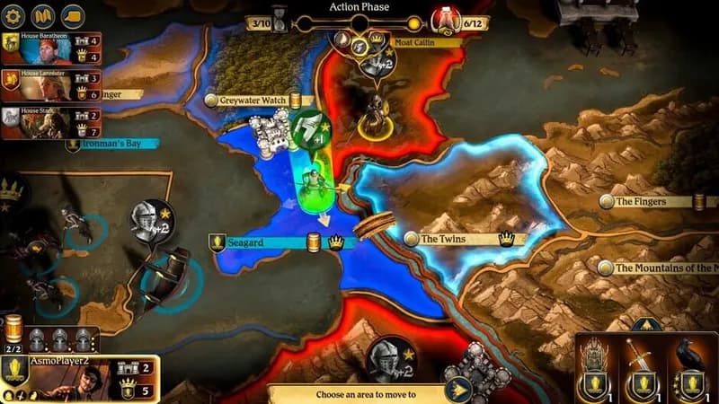 A Game of Thrones: The Board Game - Digital Edition gameplay screenshot 2