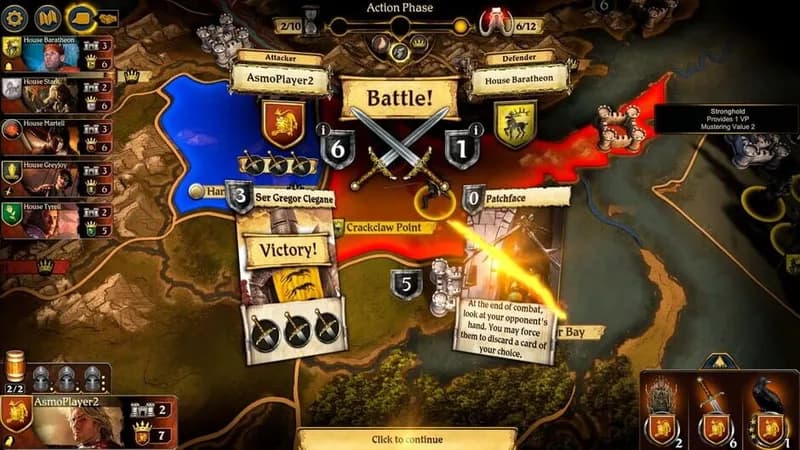A Game of Thrones: The Board Game - Digital Edition gameplay screenshot 3