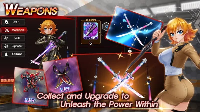 Action Taimanin gameplay screenshot 3