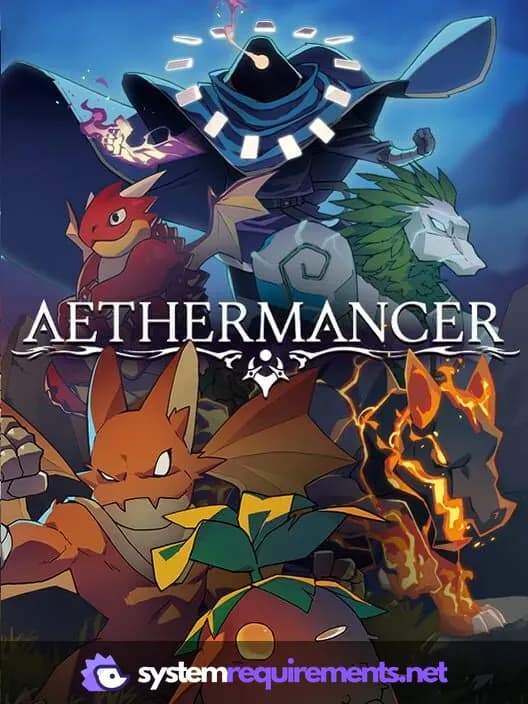 Aethermancer cover art - view system requirements