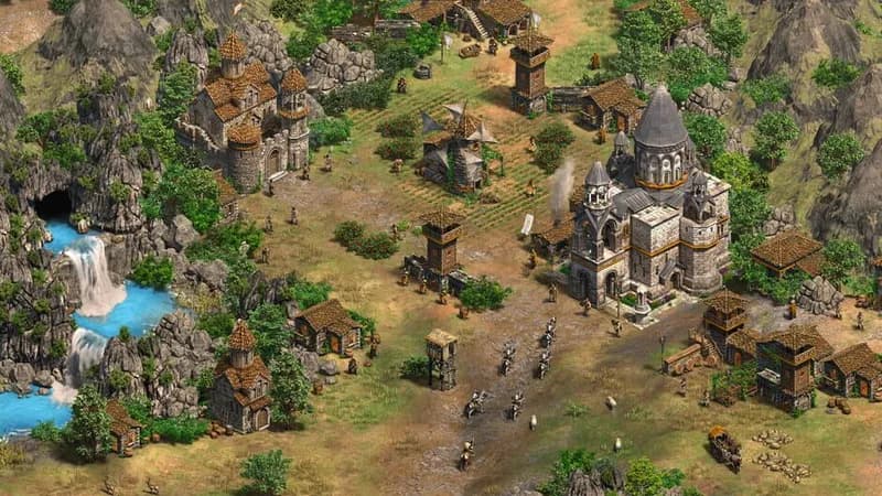 Age of Empires II: Definitive Edition - The Mountain Royals gameplay screenshot 1