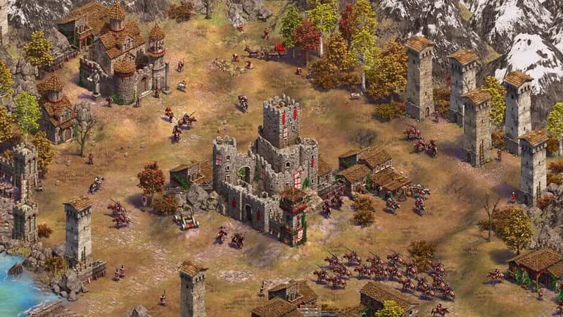 Age of Empires II: Definitive Edition - The Mountain Royals gameplay screenshot 3