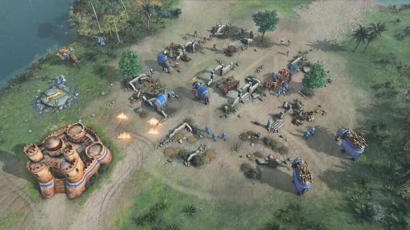Age of Empires IV: Dynasties of the East gameplay screenshot 1