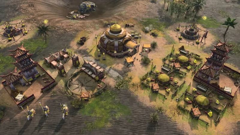 Age of Empires IV: Dynasties of the East gameplay screenshot 3