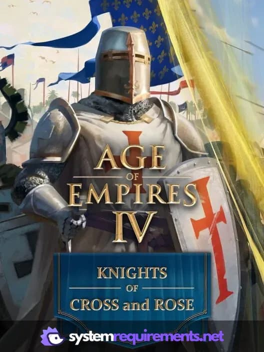 Age of Empires IV: Knights of Cross and Rose PC game cover art