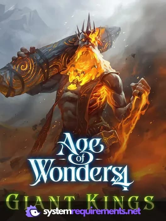Age of Wonders 4: Giant Kings PC game cover art