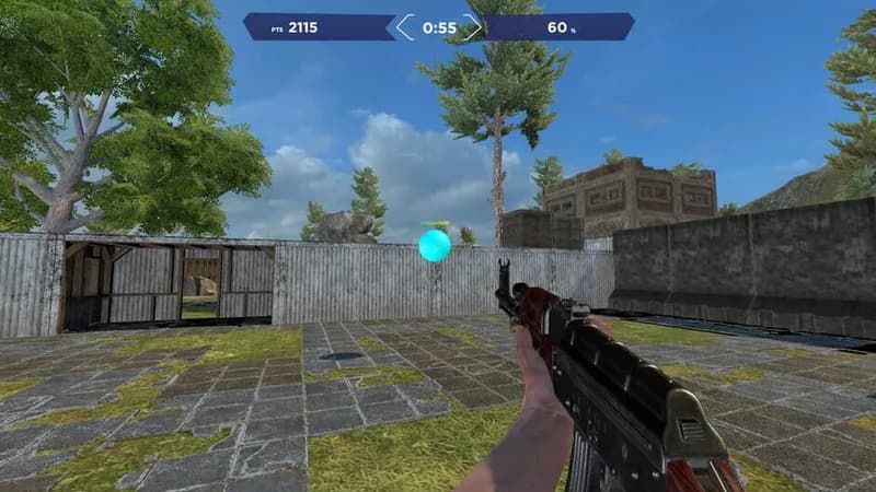 Aimlabs gameplay screenshot 2