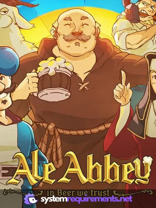 Ale Abbey - Monastery Brewery Tycoon PC game cover art