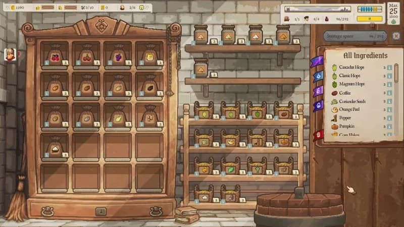 Ale Abbey - Monastery Brewery Tycoon gameplay screenshot 4