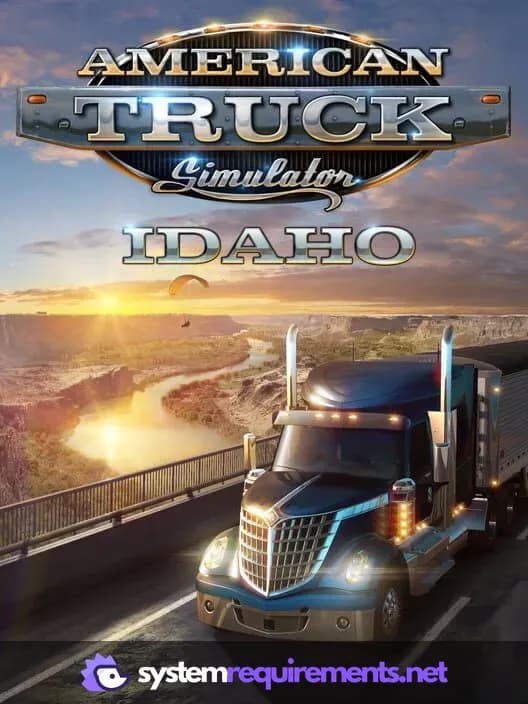 American Truck Simulator - Idaho PC game cover art