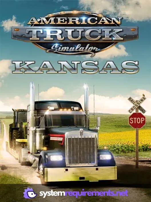 American Truck Simulator - Kansas PC game cover art