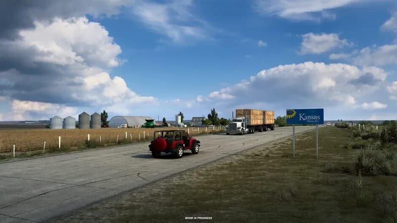 American Truck Simulator - Kansas gameplay screenshot 2