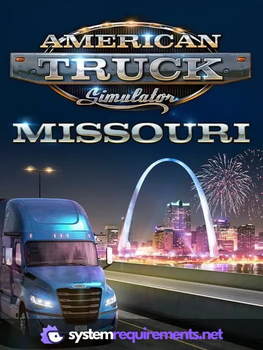 American Truck Simulator - Missouri PC game cover art