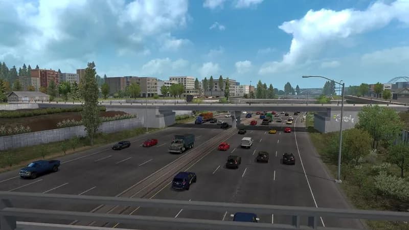 American Truck Simulator - Oregon gameplay screenshot 2