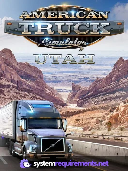 American Truck Simulator - Utah PC game cover art