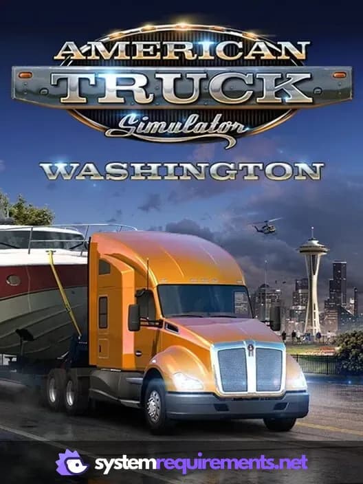 American Truck Simulator - Washington cover art - view system requirements