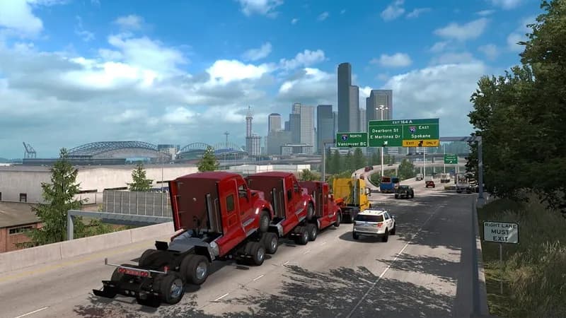 American Truck Simulator - Washington gameplay screenshot 4