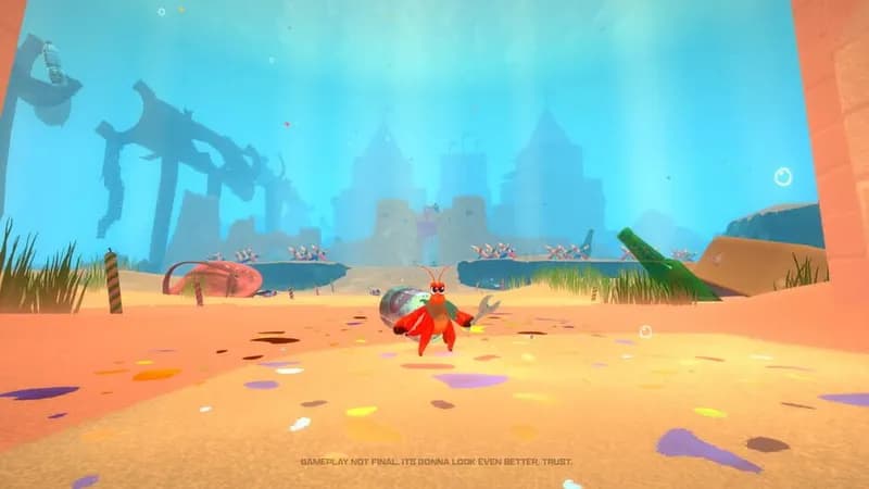 Another Crab's Treasure gameplay screenshot 1