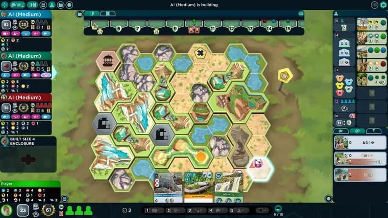 Ark Nova gameplay screenshot 1