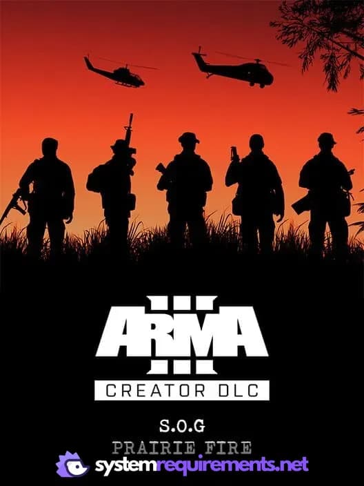 Arma 3 Creator DLC: S.O.G. Prairie Fire PC game cover art