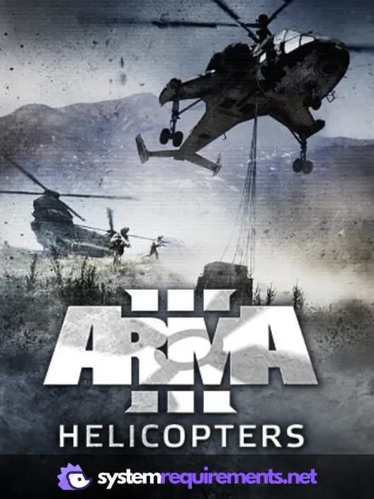 Arma 3 Helicopters cover art - view system requirements