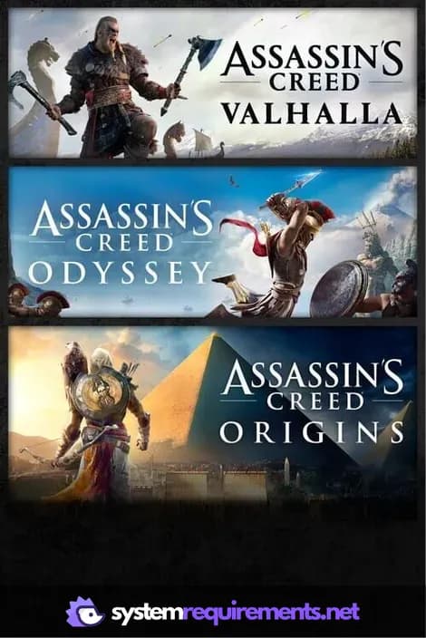 Assassin's Creed Odyssey PC game cover art