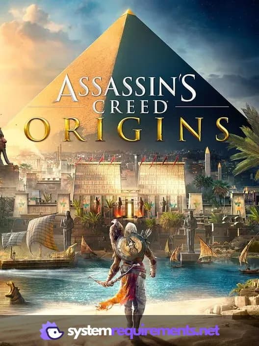 Assassin's Creed Origins cover art - view system requirements