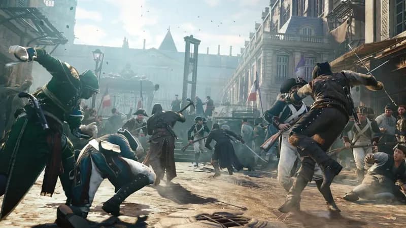 Assassin's Creed Unity gameplay screenshot 1