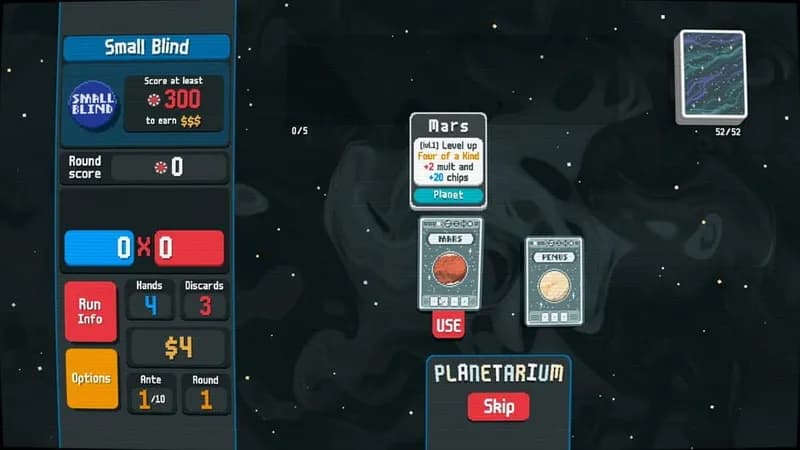 Balatro gameplay screenshot 4