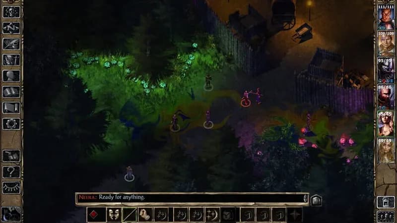 Baldur's Gate II: Enhanced Edition gameplay screenshot 3