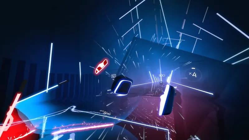 Beat Saber gameplay screenshot 4