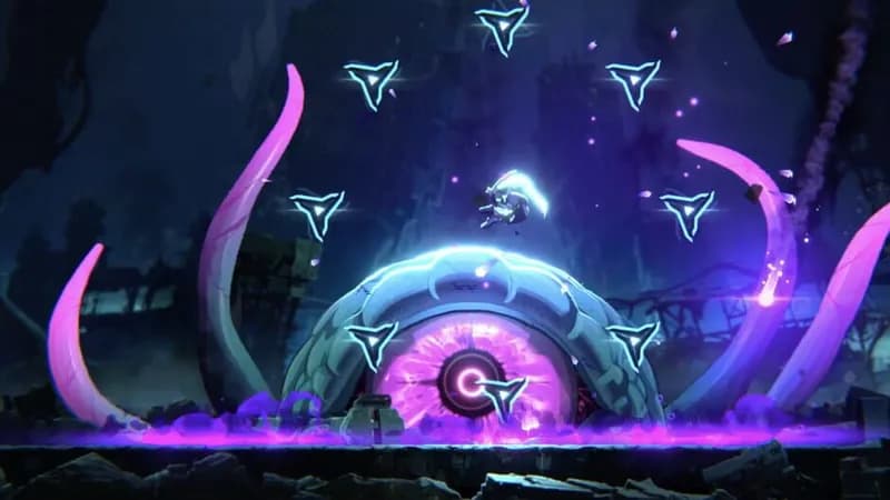 BlazBlue Entropy Effect gameplay screenshot 1