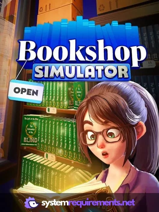 Bookshop Simulator PC game cover art