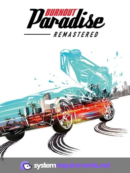 Burnout Paradise Remastered cover art - view system requirements