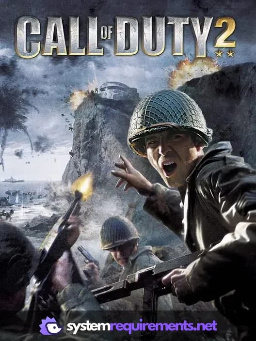 Call of Duty 2 PC game cover art