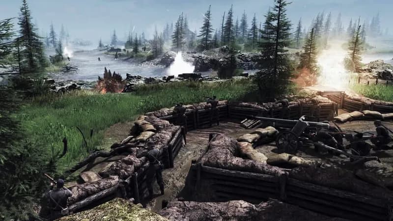 Call to Arms - Gates of Hell: Talvisota gameplay screenshot 1