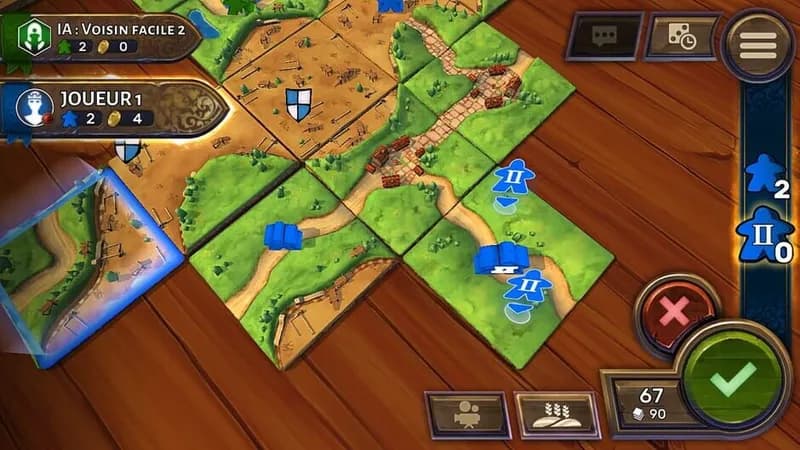 Carcassonne - Inns & Cathedrals gameplay screenshot 4