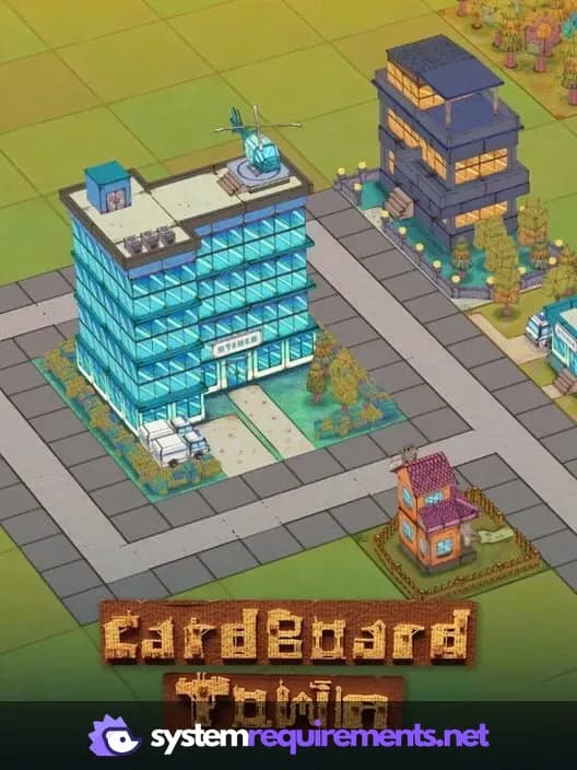 Cardboard Town PC game cover art