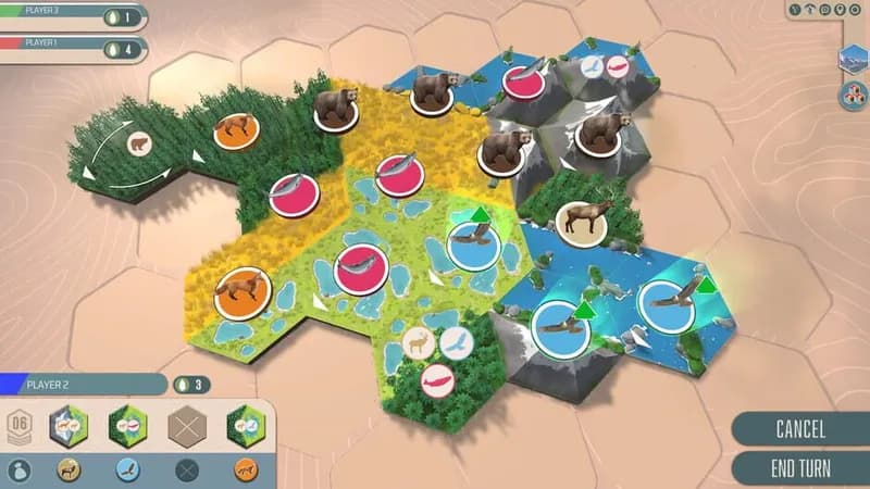 Cascadia gameplay screenshot 1