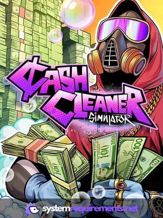 Cash Cleaner Simulator PC game cover art