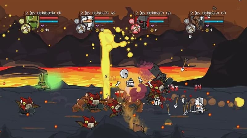 Castle Crashers gameplay screenshot 2