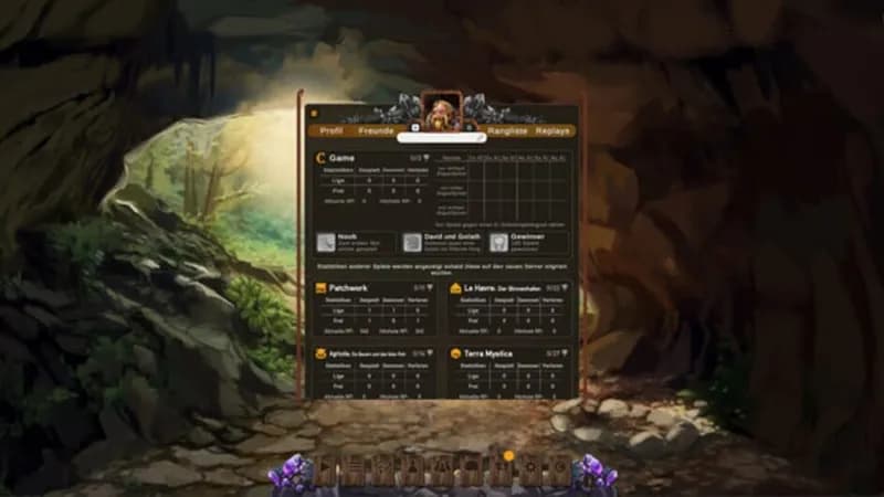 Caverna gameplay screenshot 1