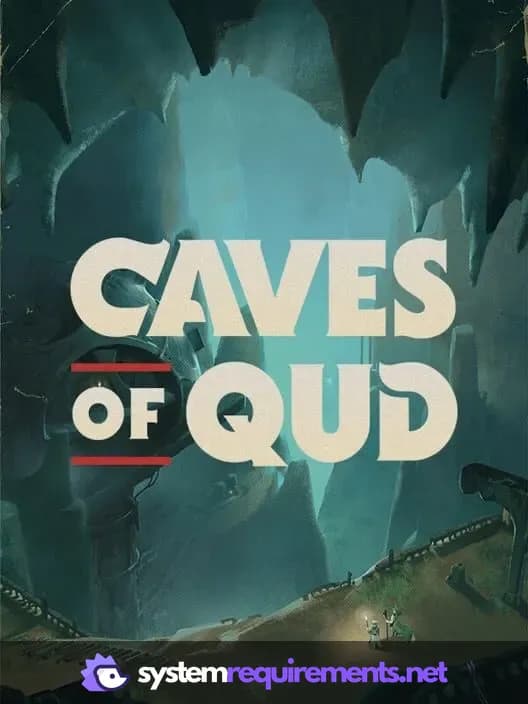 Caves of Qud PC game cover art