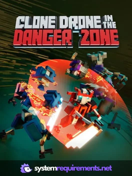 Clone Drone in the Danger Zone PC game cover art