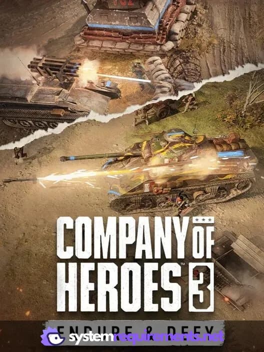 Company of Heroes 3: Endure & Defy PC game cover art