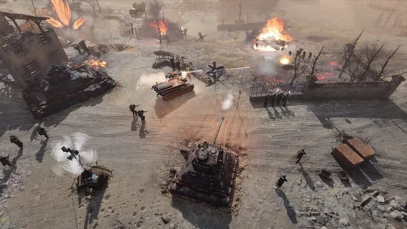 Company of Heroes 3: Endure & Defy gameplay screenshot 4