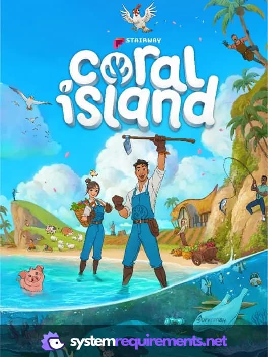 Coral Island PC game cover art