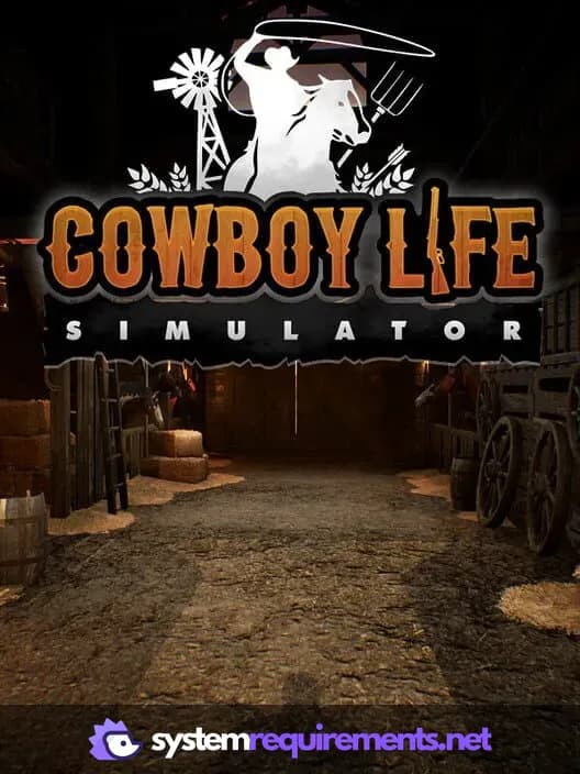Cowboy Life Simulator PC game cover art