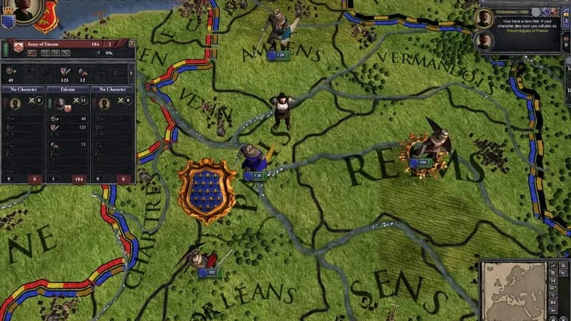 Crusader Kings II gameplay screenshot 2