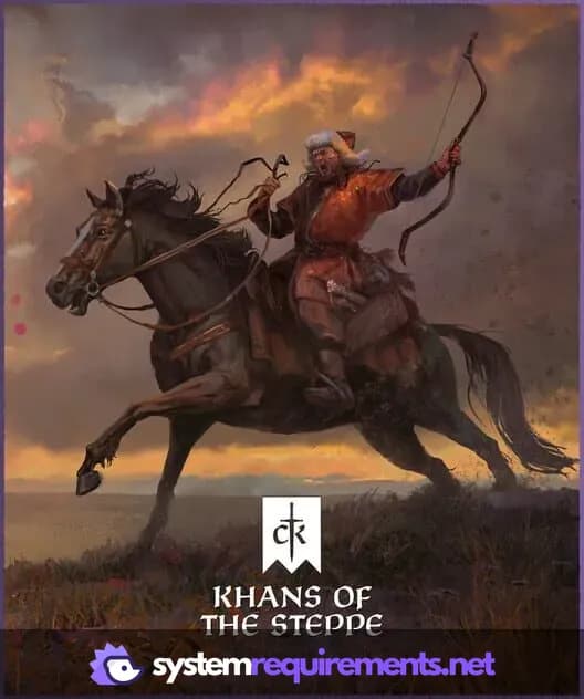 Crusader Kings III: Khans of the Steppe cover art - view system requirements